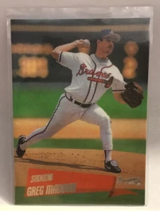 2021 TOPPS STADIUM CLUB GREG MADDUX #18 BRAVES MSK - Picture 1 of 2