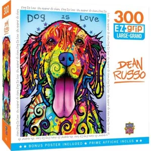 Rompecabezas MasterPieces; Dog is Love de Dean Russo; 300 piezas EZ - Imagen 1 de 2