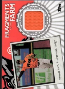 2016 Topps Pro Debut Fragments of the Farm #FOTFRFS Orange RVA Promotional  - Picture 1 of 2