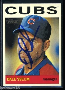 Dale Sveum signed autographed AUTO 2013 Heritage card #399 CUBS MANAGER - Picture 1 of 1