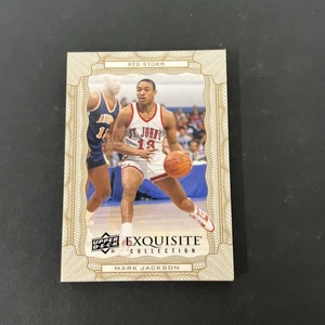 2012-13 UD Exquisite Col Collegiate Sig #CS-MA Mark Jackson Autograph Patch card - Picture 1 of 3