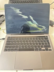 Apple MacBook Pro A2338 M1 Touchbar 8 Core 13.4" Screen 2020 256G SSD 8GB RAM - Picture 1 of 5