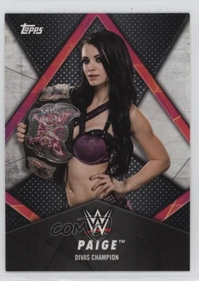 2018 Topps WWE Women's Division Women's Champions Divas Champion Paige #WC-9 Foto 1 de 2