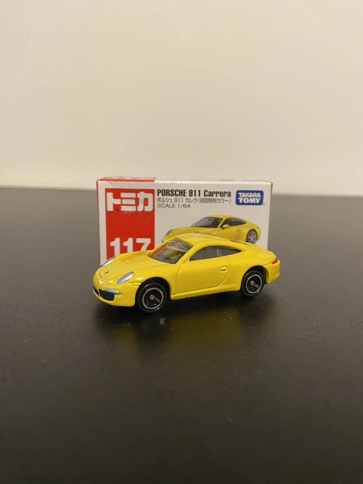 Tomica 117 Porsche 911 Carrera (1st Edition Color) - Image 1 of 4
