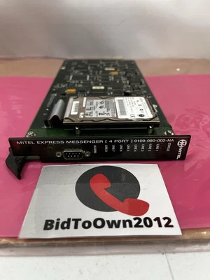 Mitel 9109-080-002 Express Messenger Voicemail 4-Port *Refurbished* - Image 1 of 3