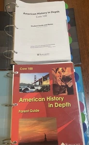Sonlight Core 100 - American History in Depth Parent & Student IG schedule - Picture 1 of 10