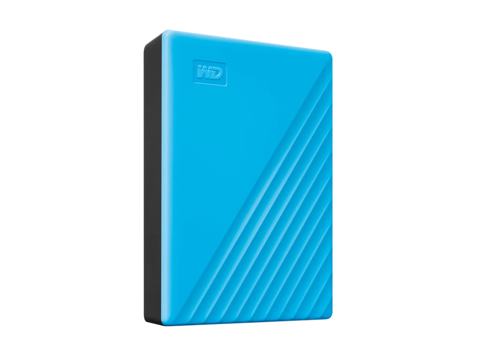 WD 6TB Portable Storage External Hard Drive ( WDBR9S0060BBL-WESN) Blue - Image 1 of 4