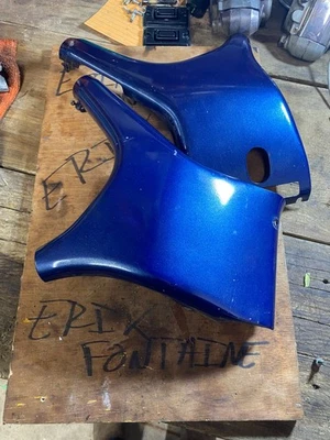 Cubiertas de marco de cuello 1987-2009 Suzuki Boulevard S83 Intruder VS1400 AZUL Foto 1 de 4