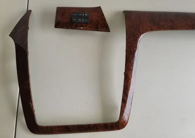 2006-2011 CADILLAC DTS DASH TRIM PANEL BEZEL LIGHT WOOD GRAIN OEM - Image 1 of 4