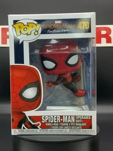 Funko Pop! Vinilo: Marvel - Spider-Man (traje mejorado) #470 Nuevo - Imagen 1 de 6