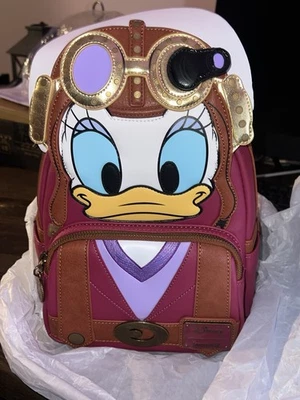 Mochila Loungefly Steampunk Daisy Duck Nueva con Etiquetas Foto 1 de 4