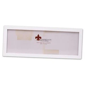 Standard Wood Picture Frame, 4x12 White - Picture 1 of 5