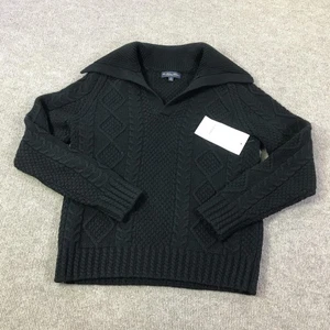 Brooks Brothers Pullover Herren Medium Merinowolle Fischerpullover Johnny Kragen - Bild 1 von 15