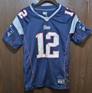 Nike Tom Brady New England Patriots Football Jersey Youth Medium 10-12 STITCHED - Picture 1 of 2