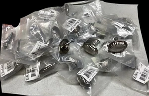 27 Satin Nickel Shell Design Cabinet Knobs Drawer Pulls Handles Handle Pull Knob - Picture 1 of 5