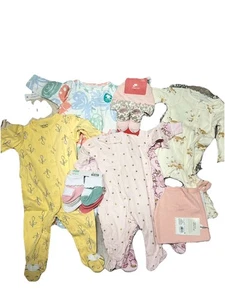 10-Piece Baby Girl Clothing & Accessories Lot � 3-6M � NEW with Tags - Picture 1 of 7