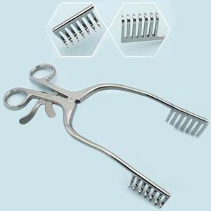 Miskimon Zerebellar Retractor 7X7 Sharp Prong 7,5" Orthopädische Chirurgische Neurologie - Bild 1 von 6
