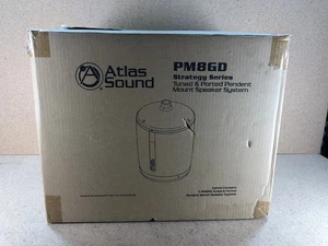 Atlas Sound PM8GD-WH 8" Pendant Mount Speaker (White) - Picture 1 of 3
