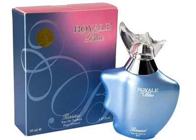 Rasasi Royale Blue Pour Femme 50ml EDP Fresh Floral Aquatic Parfum für Damen - Bild 1 von 4