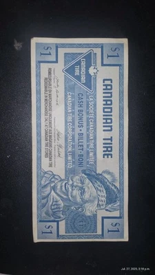 1$ Канадская Шина Деньги 1992 Хорошее состояние товара  - Изображение 1 из 2