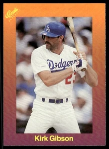 1989 Classic Travel Kirk Gibson Los Angeles Dodgers #120 - Picture 1 of 2