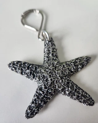 Подарок Heros — оловянный брелок ручной работы с морской звездой — напоминание «Сделайте разницу»  - Изображение 1 из 4