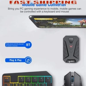 HXSJ P8 Wired Keyboard Mice Converter Mobile Game Mice Adapter for Android - Picture 1 of 8