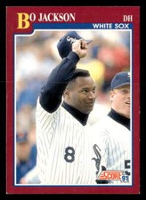 Bo Jackson 1991 Score Rookie & Traded  Card #1T Chicago White Sox