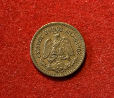 Mexico 1942 Centavo Bronze Coin KM#415 T4806 - Image 1 of 2