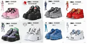 EVANGELION x NEW ROCK Sneaker Anime Metal Logo Shoe Lace from QOOZA 2025 PSL - Picture 1 of 53