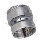 Silver Faucet Tap Aerator Adapter Tap Fitting Connector 20Mm Female Thread