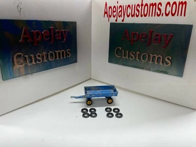 matchbox 40 hay trailer tires (TIRES ONLY) - Image 1 of 2