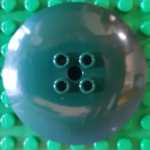 Lego 44375A Dish 6 x 6 Inverted Radar Hollow Studs Dark Green 45375 - Picture 1 of 4