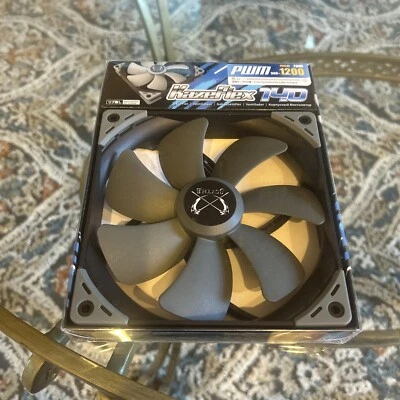 Kazeflex 140mm Computer Case Fan W/ 4 Pin Accessory (PWM) MTTF Low Noise - Image 1 of 4