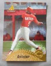 1995 Pinnacle Museum Collection #306 Eric Anthony Cincinnati Reds Baseball Card