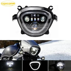 Faro LED blanco luces altas/bajas DRL para Suzuki Boulevard M90 C90 M109R VZR 06-22 - Imagen 1 de 12
