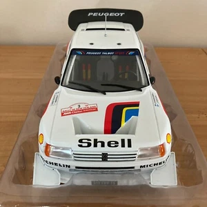 Miniature 1/18 Peugeot Turbo 16 Rallye Altaya T16 - Imagen 1 de 2