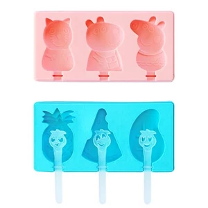 Popsicles Molds, Silicone Popsicle Molds For Toddlers,Homemade Frozen - Picture 1 of 11