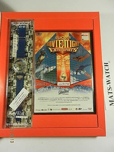 Swatch-Special SKK103ADPACK Swatch Película Noche + Reloj Plus DVD + Nuevo / - Picture 1 of 3