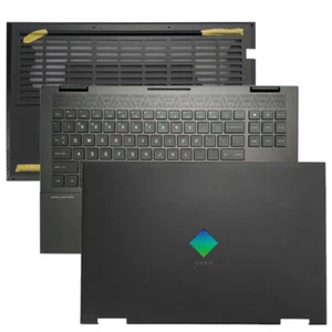 POUR HP OMEN 15-EN 15-EK TPN-Q238 Q236 LCD coque arrière/appuie-tête haut/bas - Photo 1/14