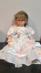 Vintage Max Zapf Puppe 25 Zoll - signiert - Julia #40470 Bänder und Spitze Sammlung - Bild 1 von 10