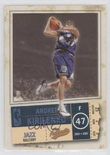 2004-05 Fleer Authentix Balcony /75 Andrei Kirilenko #4