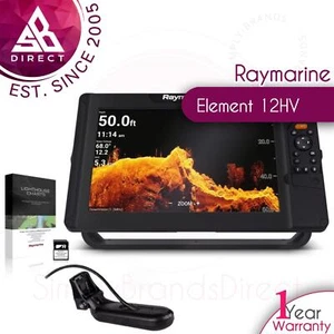 Raymarine Element 12HV 12" Marine Kartenplotter│HV100+ TDX & Westeuropa Karte - Bild 1 von 1