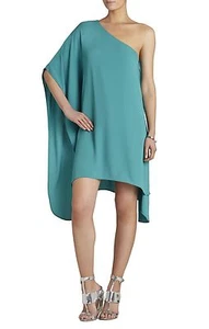 NEW BCBGMAXAZRIA ALANA SIDE DRAPED DRESS WQR6V822/M633A SIZE XS - Imagen 1 de 3