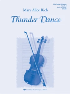 Thunder Dance Mary Alicw Rich GR 2 SO307C Sheet Music Full Score & Parts Kjos - Picture 1 of 1