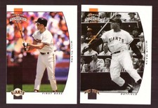2005 Donruss Team Heroes - SAN FRANCISCO GIANTS Team Set