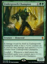 Undergrowth Champion Foil | NM | Battle for Zendikar | Magic MTG