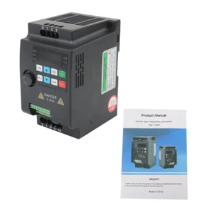 2.2KW VFD 220V 3HP 1 to 3 Phase Variable Frequency Drive Inverter New - Picture 1 of 17