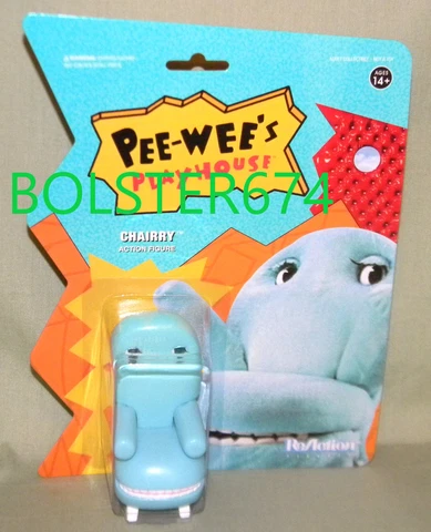 CHAIRRY ReAction Super7 Pee-Wees Playhouse Retro 3.75" Figure Cover