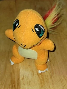 Pokémon Charmander Peluche 8" Licencia Oficial Juguete de Peluche Fábrica 2017 Pequeño - Imagen 1 de 4